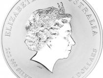 Lunar II Silbermünze Australien Ziege 2 Unzen 2015 Perth Mint