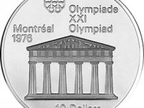 10 Dollar Silbermünzen Kanada Olympiade Montreal 1976 