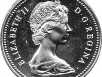 Canada Silber Gedenkmünze 1 Dollar British Columbia 1971