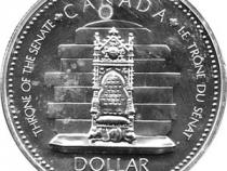 Canada Silber Gedenkmünze 1 Dollar Jegierungsjubiläum 1977