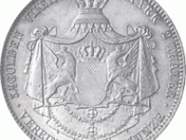 Altdeutschland Baden Vereinsdoppeltaler 1852-1854
