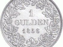 Altdeutschland Baden Friedrich Gulden 1856
