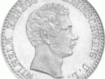 Altdeutschland Braunschweig Herzog Wilhelm Taler 1837-1838