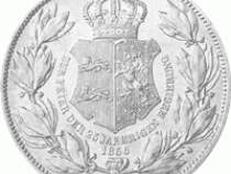Altdeutschland Braunschweig Herzog Wilhelm Vereinsdoppeltaler 1856