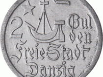 Freie Stadt Danzig 2 Gulden Doppelgulden 1923