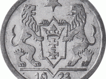 Freie Stadt Danzig 2 Gulden Doppelgulden 1923