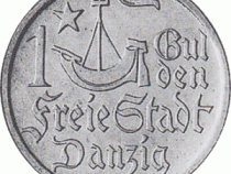 Freie Stadt Danzig  1 Gulden 1923