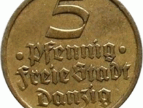 Freie Stadt Danzig 5 Pfennig 1932