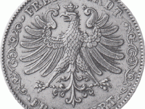 Altdeutschland Freie Stadt Frankfurt Silber Doppeltaler 1841-1855