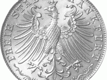 Altdeutschland Freie Stadt Frankfurt Silber Doppelgulden 1845-1856