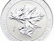 1,5 Unzen Silber Super Maple Leaf 2015 Kanada Royal Mint