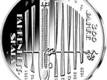 10 Euro Silber Gedenkmünze PP 2014 Fahrenheit-Skala