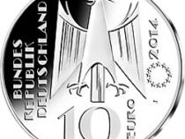 10 Euro Silber Gedenkmünze PP 2014 Fahrenheit-Skala