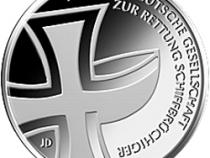 10 Euro Silber Gedenkmünze PP 2015 Deutsche Gesellschaft Rettung Schiffbrüchiger