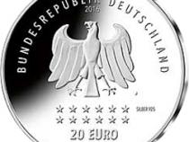 20 Euro Silber Gedenkmünze PP 2016 Deutschlandlied