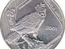 Mexiko bedrohte Tiere 1 Unze Silber Harpyie Greifvogel 2001