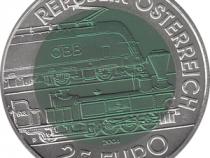 25 Euro Niob Silber Österreich 2004 Semmeringbahn
