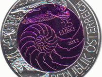 25 Euro Niob Silber Österreich 2012 Bionik