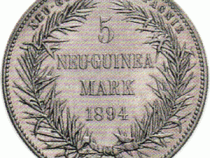Neuguinea 5 Mark 1894