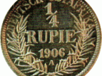 Ostafrika 1/4 Rupie 1906