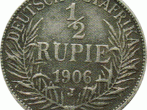 Ostafrika 1/2 Rupie 1906