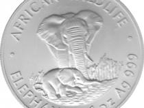 Zambia Elefant 1 Unze 1999