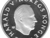 Norwegen 50 Kronen Silber Lillehammer 1994