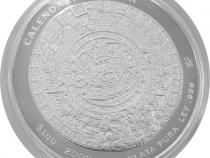 Mexiko Libertad 1 Kilo Silbermünze 2009 PP Azteken Kalender