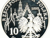Polen 10 Zlotych Silber 2000 - 1000 lecie Wroclawia 
