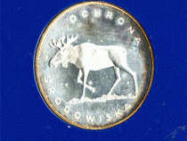 Polen 100 Zlotych Silber 1978 Ochrona Srodowiska
