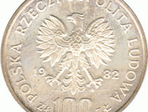 Polen 100 Zlotych Silber 1982 Ochrona Srodowiska