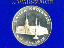 Polen 100 Zlotych Silber 1975 Zamek Krolewski w Warszawie