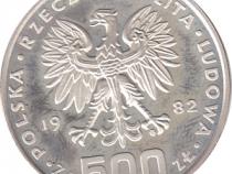Polen 500 Zlotych Silber 1982 Dar Mlodziezy