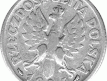 Polen 1 Zloty Silber 1924 