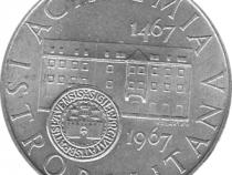 10 Korun, Tschechoslowakei, 1967,  Universität 