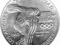 1 Dollar USA, Silbermünze 1983, Olympische Spiele, Los Angeles