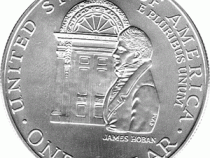 1 Dollar USA, Silbermünze 1992, White House