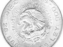 10 Pesos 1955 Mexico,