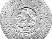 5 Pesos 1957 Mexico