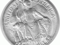 Halve Dollar 1936 San Diego Californien 1/2 Silber Dollar