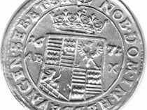 Altdeutschland 1/3 Taler 1671 Mansfeld Eisleben Johann Georg III