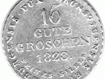 Braunschweig Lüneburg Georg IV 16 Gute Groschen 1828
