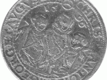 Taler 1596 Sachsen-Albertinische Linie Christian Johann Georg August 1591-1611