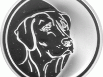 3 Rubel Silber 2006 Jahr des Hundes
