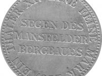 Preussen Mansfelder Bergbau Wilhelm Taler 1836