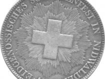 Schweiz 5 Franken 1861 Stans Nidwalden Schützentaler