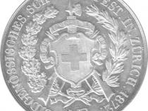 Schweiz 5 Franken 1872 Zürich Schützentaler