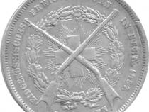 Schweiz 5 Franken 1857 Bern Schützentaler
