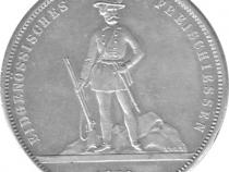 Schweiz 5 Franken 1859 Zürich Schützentaler