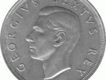 Südafrika 5 Shilling Georg 1951